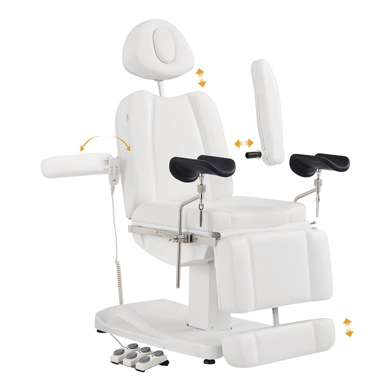 DIR Ink OB 3-Motor Electric Gyno Chair with Stirrups