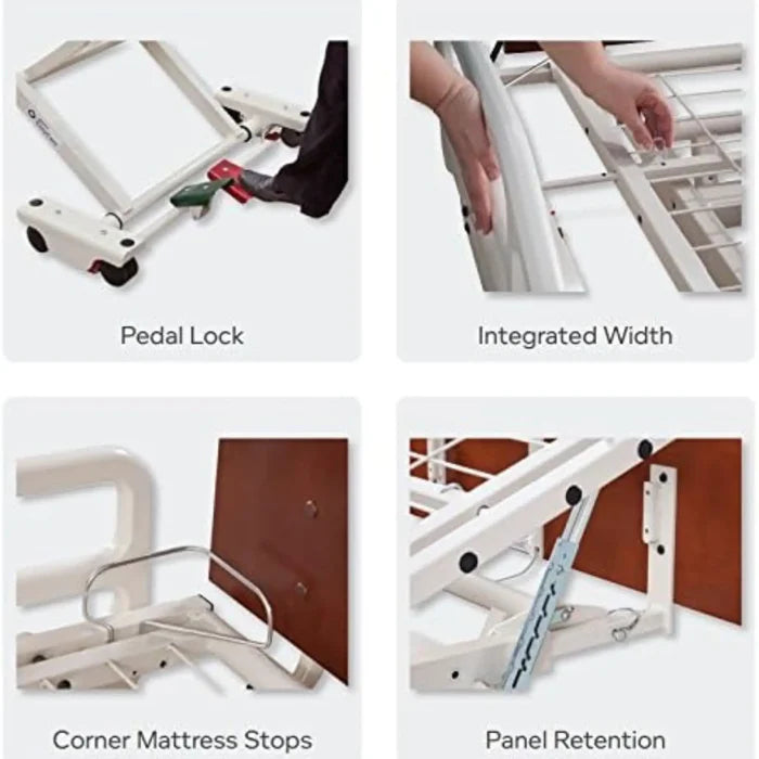 Joerns Healthcare EasyCare Hi-Low Adjustable Homecare Bed