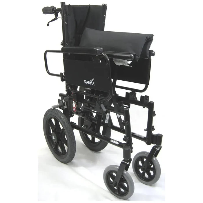 Karman KM-5000-TP Lightweight Reclining Transport Wheelchair