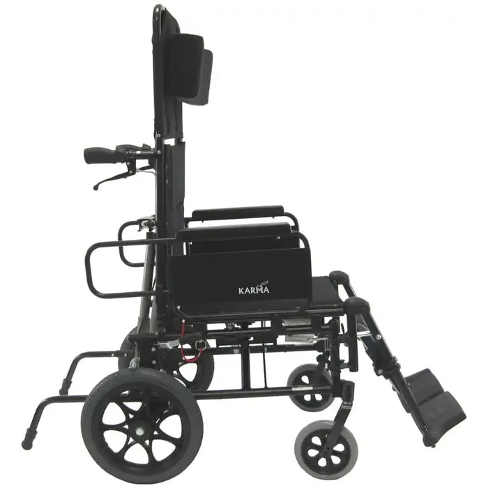 Karman KM-5000-TP Lightweight Reclining Transport Wheelchair