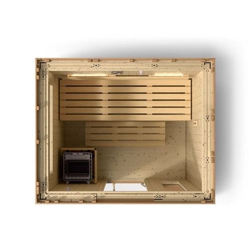 Kohler C2 Outdoor Douglas Fir Sauna Kit