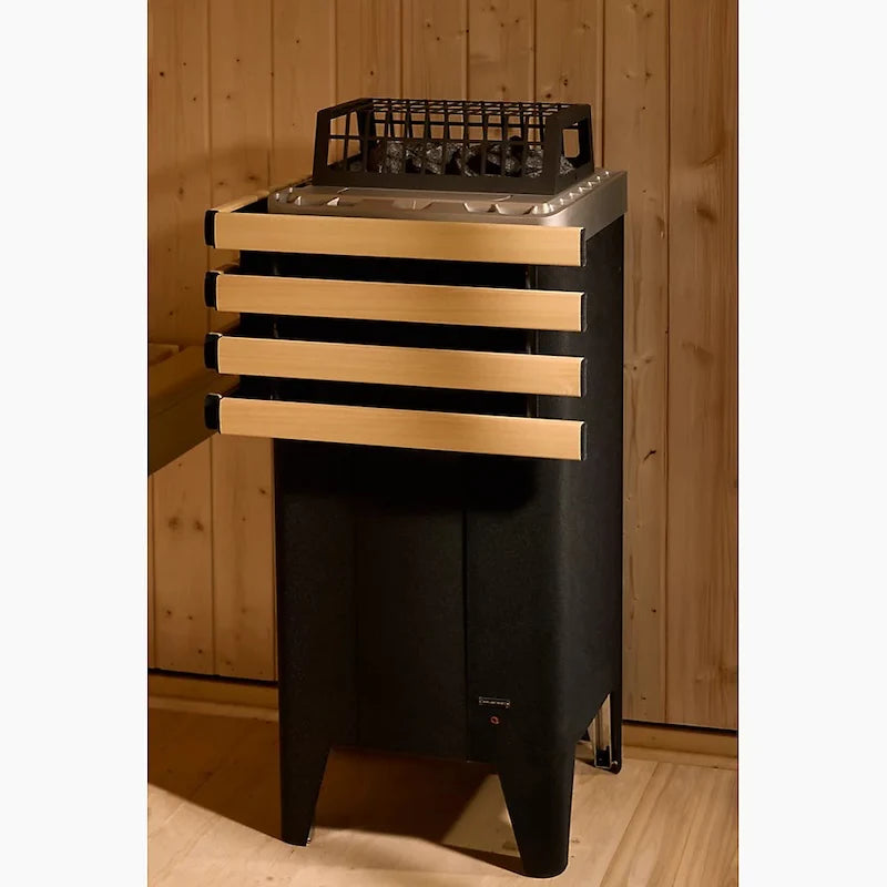 Kohler C1 Indoor Scandinavian Spruce Sauna Kit