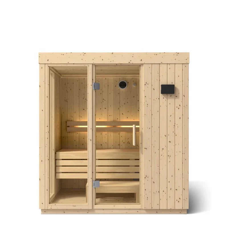 Kohler C1 Indoor Scandinavian Spruce Sauna Kit