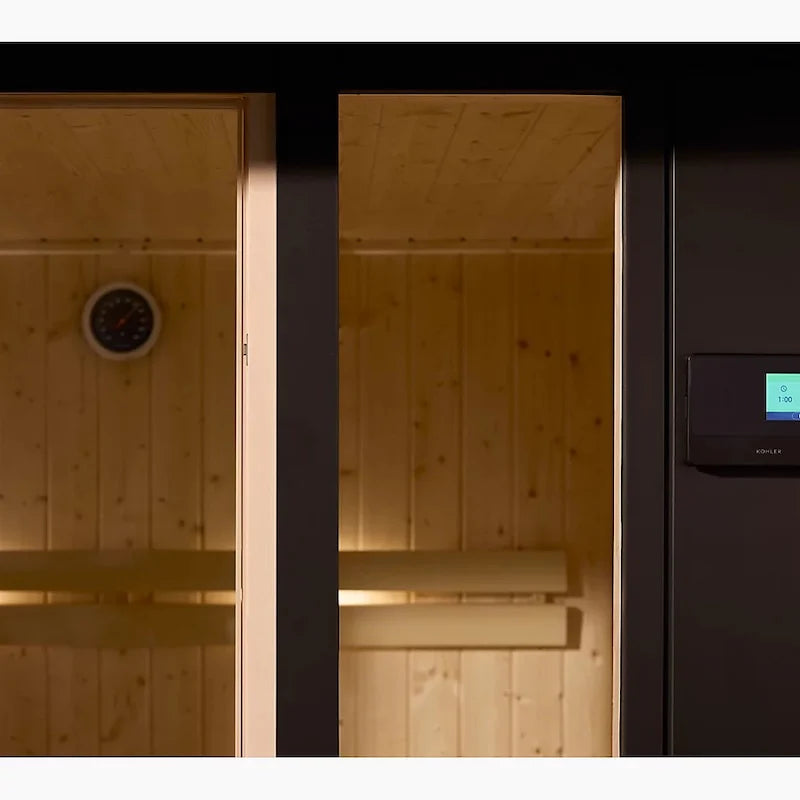 Kohler C1 Indoor Graphite Grey Sauna Kit