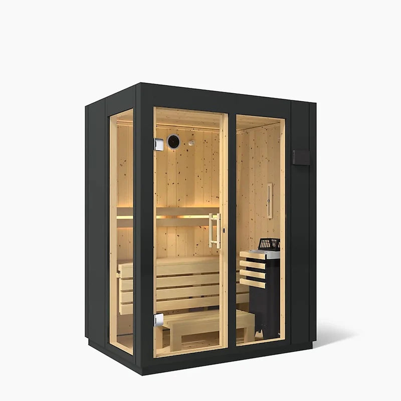Kohler C1 Indoor Graphite Grey Sauna Kit