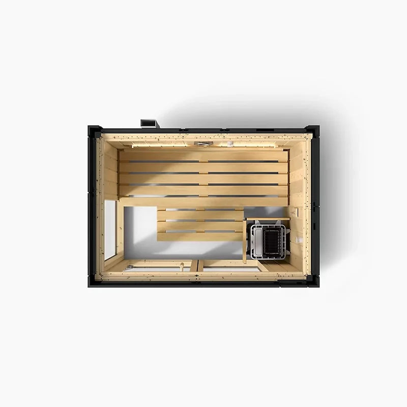 Kohler C1 Indoor Graphite Grey Sauna Kit