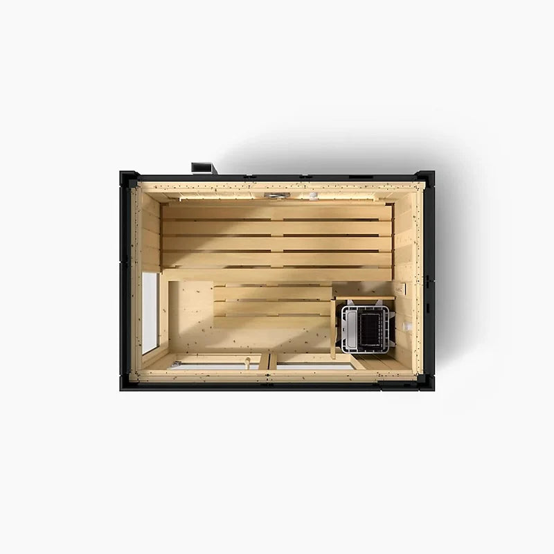 Kohler C1 Indoor Graphite Grey Sauna Kit