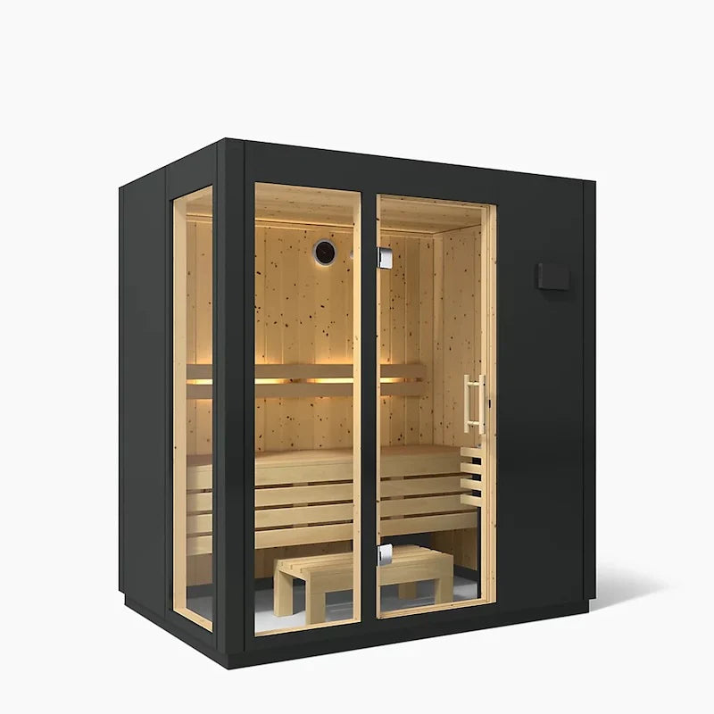 Kohler C1 Indoor Graphite Grey Sauna Kit