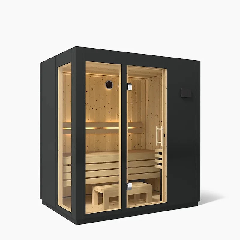 Kohler C1 Indoor Graphite Grey Sauna Kit