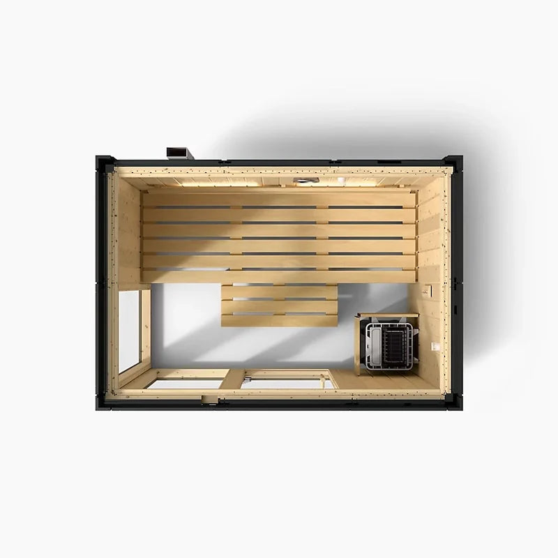 Kohler C1 Indoor Graphite Grey Sauna Kit
