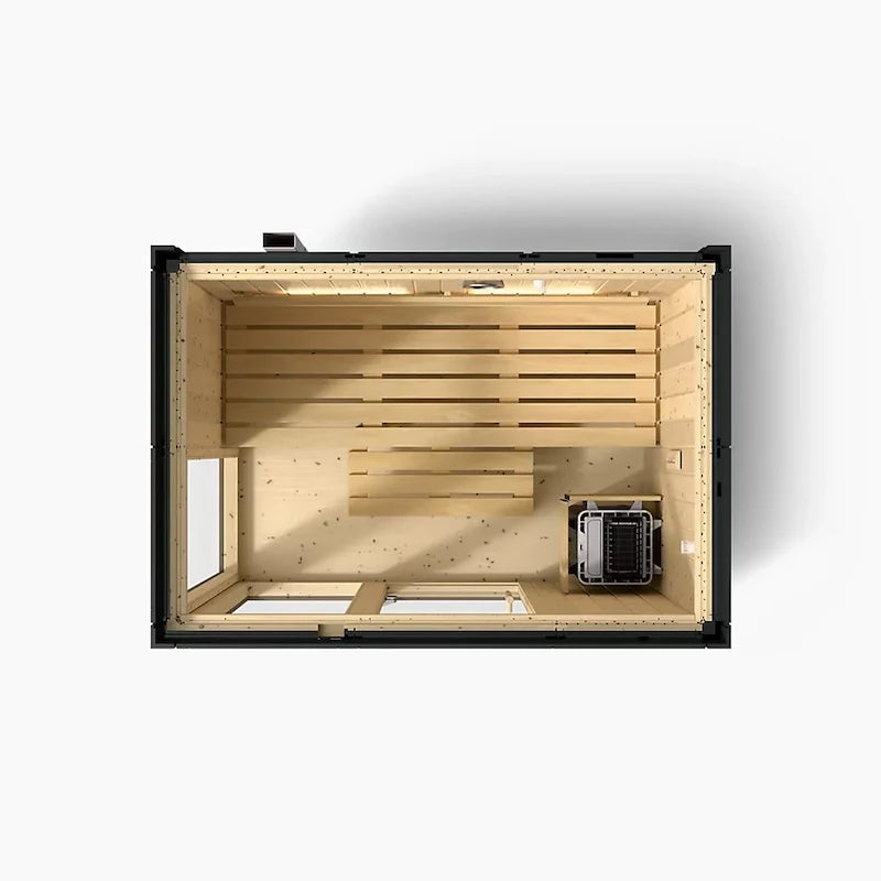 Kohler C1 Indoor Graphite Grey Sauna Kit