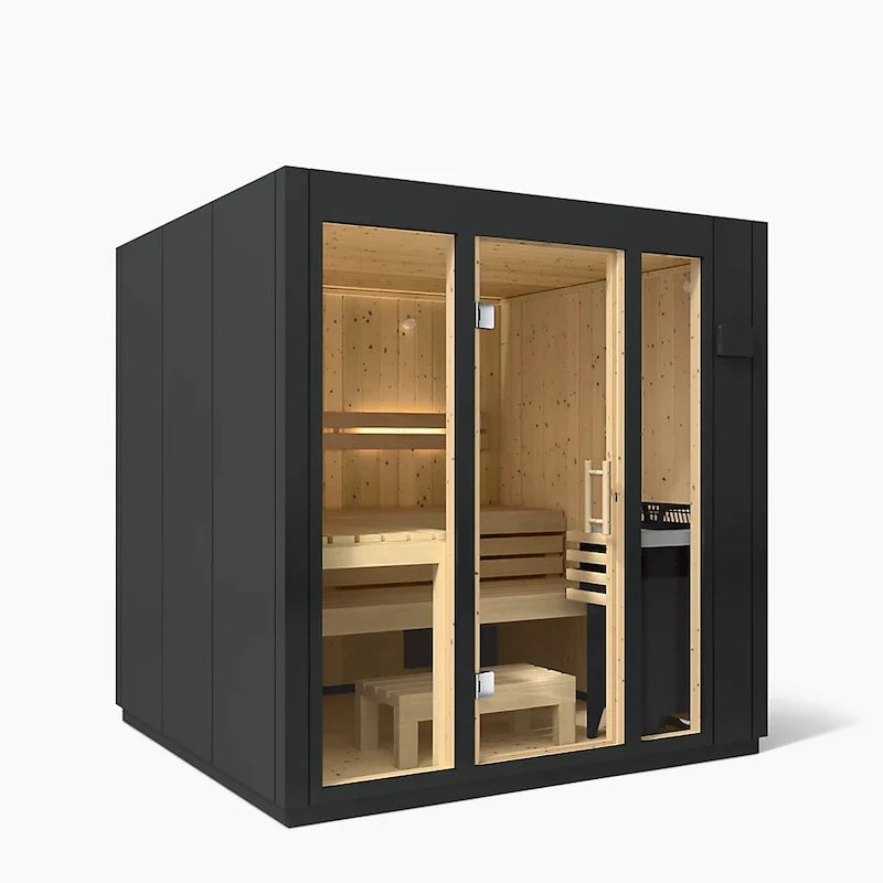 Kohler C1 Indoor Graphite Grey Sauna Kit