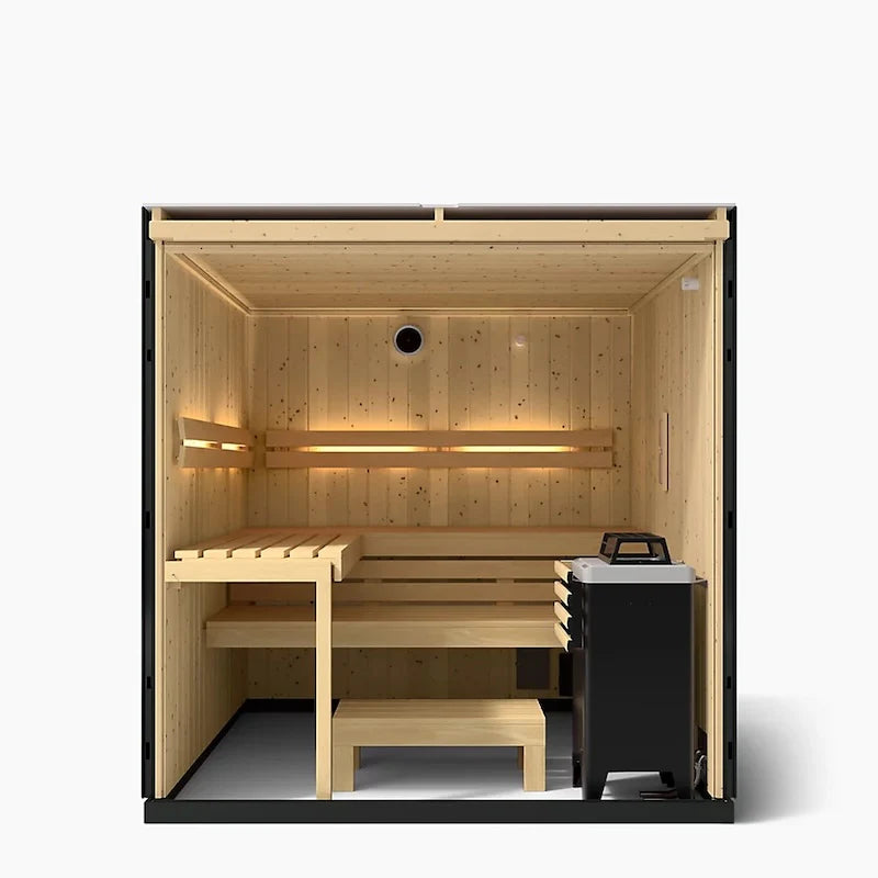 Kohler C1 Indoor Graphite Grey Sauna Kit