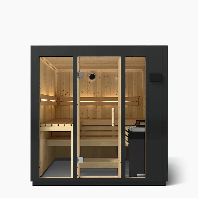 Kohler C1 Indoor Graphite Grey Sauna Kit