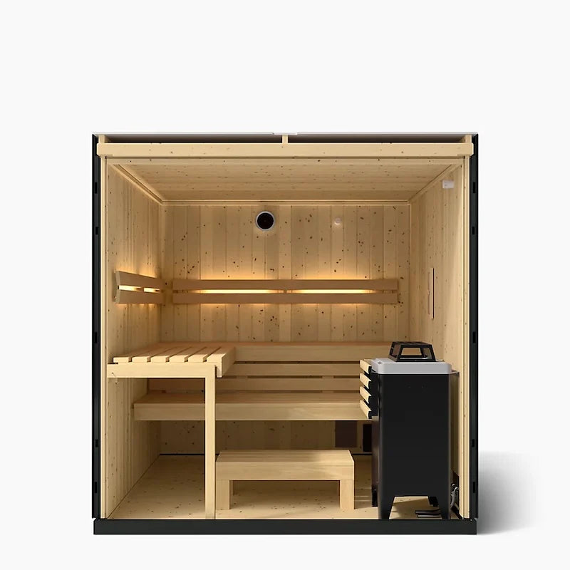 Kohler C1 Indoor Graphite Grey Sauna Kit