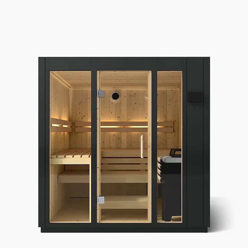 Kohler C1 Indoor Graphite Grey Sauna Kit