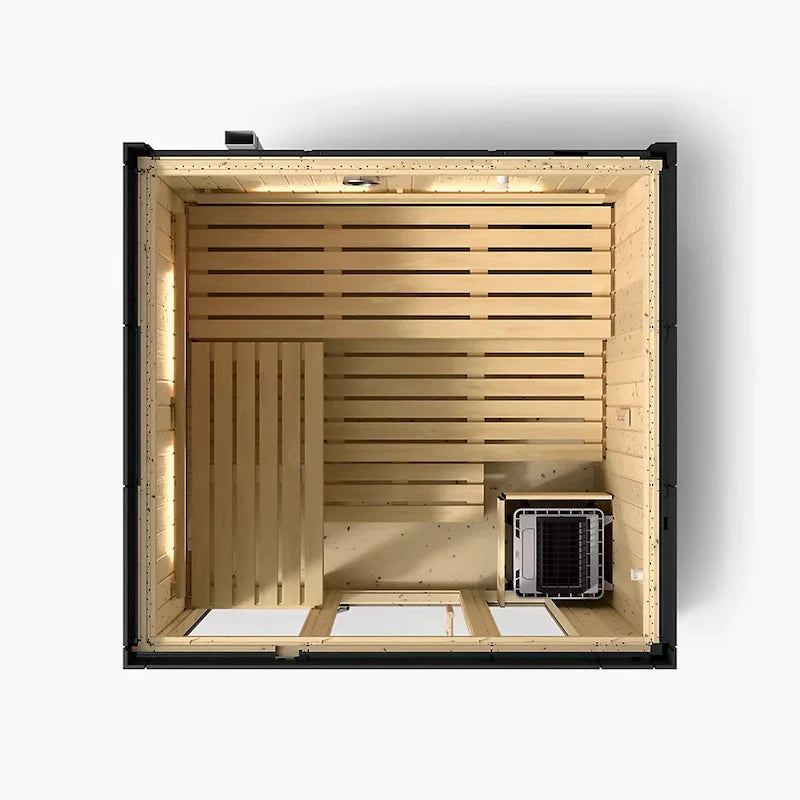Kohler C1 Indoor Graphite Grey Sauna Kit