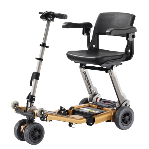 FreeriderUSA Luggie Elite-Golden - Compact mobility device.