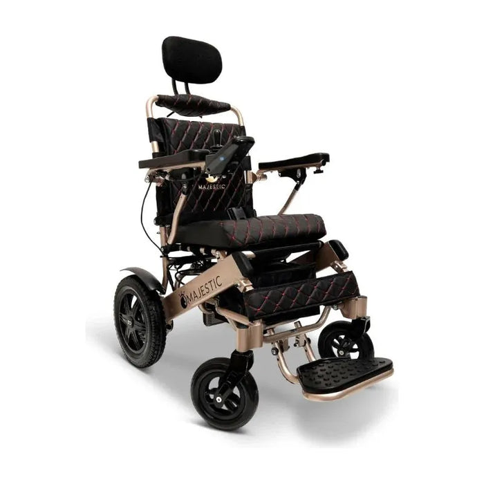 ComfyGo Majestic IQ-9000 Long Range Folding Electric Wheelchair With Optional Auto-Recline