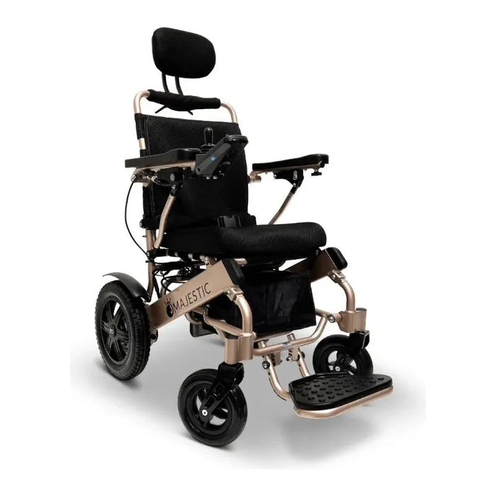 ComfyGo Majestic IQ-9000 Long Range Folding Electric Wheelchair With Optional Auto-Recline