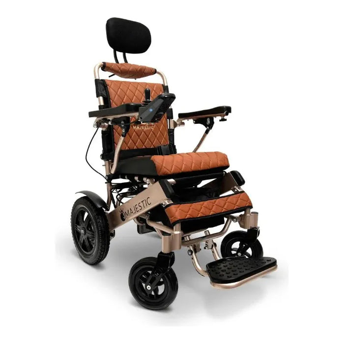 ComfyGo Majestic IQ-9000 Long Range Folding Electric Wheelchair With Optional Auto-Recline