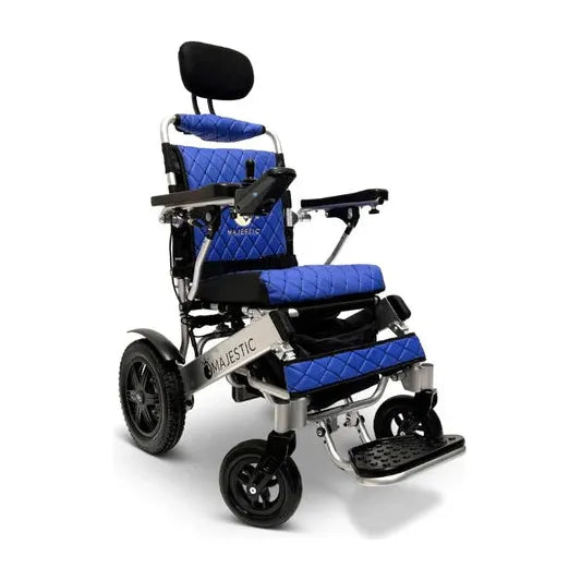 ComfyGo Majestic IQ-9000 Long Range Folding Electric Wheelchair With Optional Auto-Recline