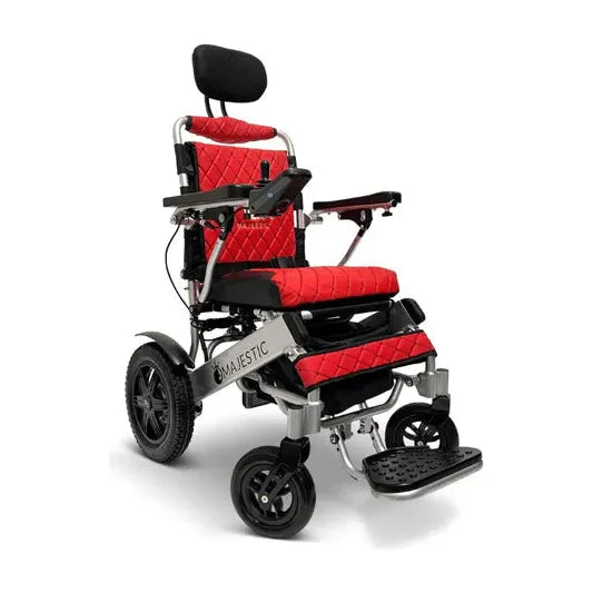 ComfyGo Majestic IQ-9000 Long Range Folding Electric Wheelchair With Optional Auto-Recline