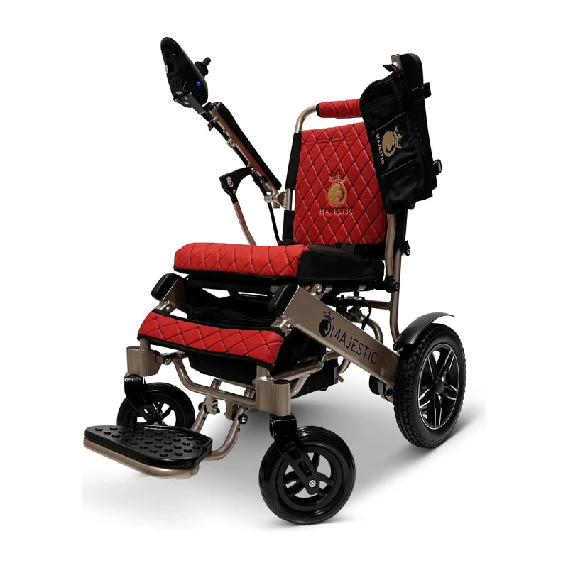 ComfyGo IQ-8000 MAJESTIC Folding Lightweight Electric Wheelchair