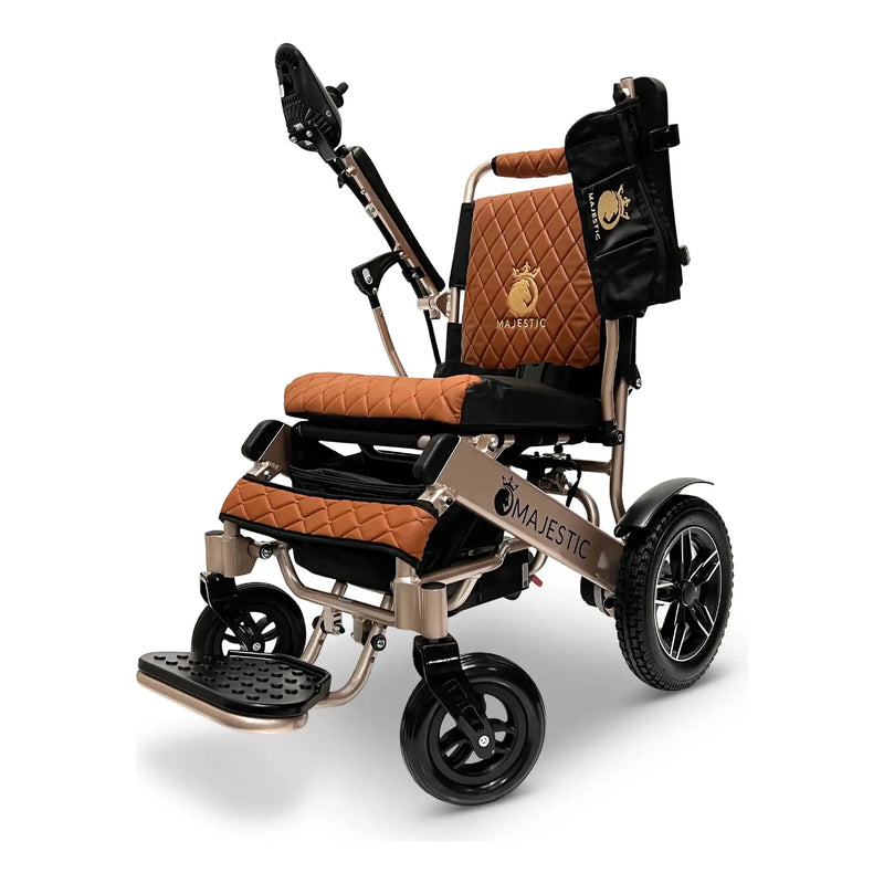 ComfyGo IQ-8000 MAJESTIC Folding Lightweight Electric Wheelchair
