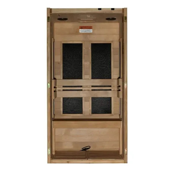 Maxxus S-Line 1 Person Ultra Low EMF FAR IR Sauna (MX-S106-01 ELITE)