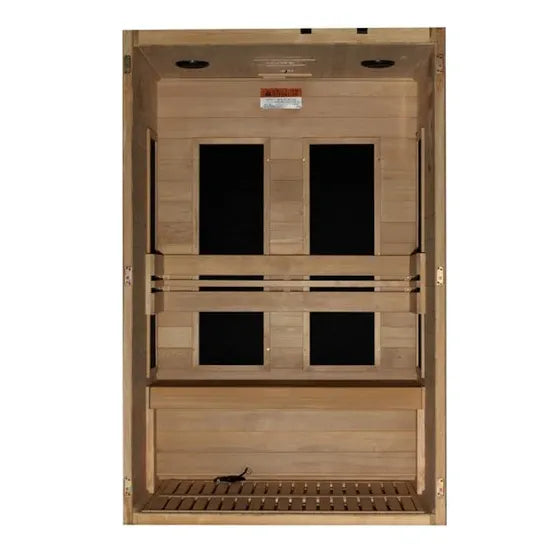 Maxxus S-Line 2 Person Low EMF FAR IR Sauna (MX-S206-01)