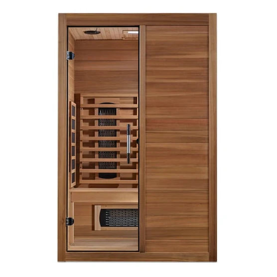 Maxxus 2-Person S-Line Full Spectrum Infrared Indoor Sauna MX-S206-01-FS-PC
