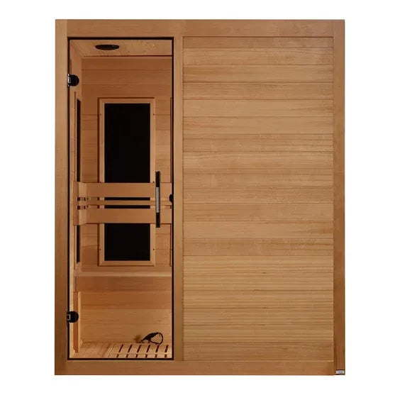 Maxxus S-Line Yoga 3-Person Low EMF FAR Infrared Sauna Canadian Hemlock