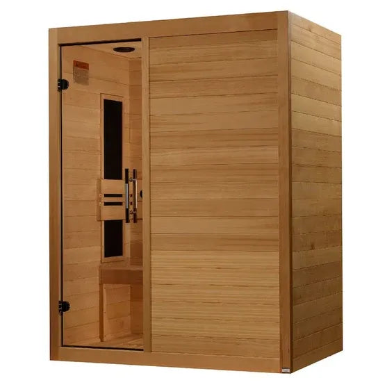 Maxxus S-Line Yoga 3-Person Low EMF FAR Infrared Sauna Canadian Hemlock