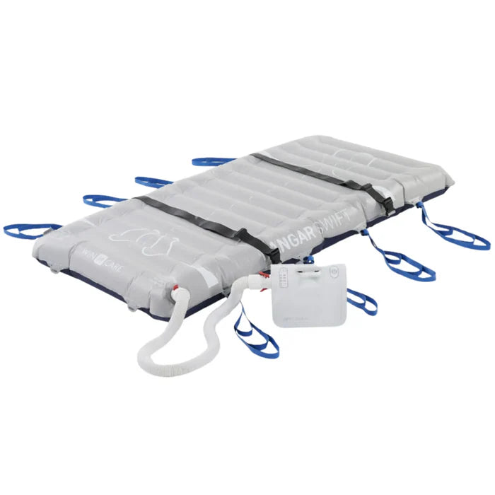 Joerns Healthcare Mangar Swift Transfer Slide with Airflo Duo Compressor and Carry Bag