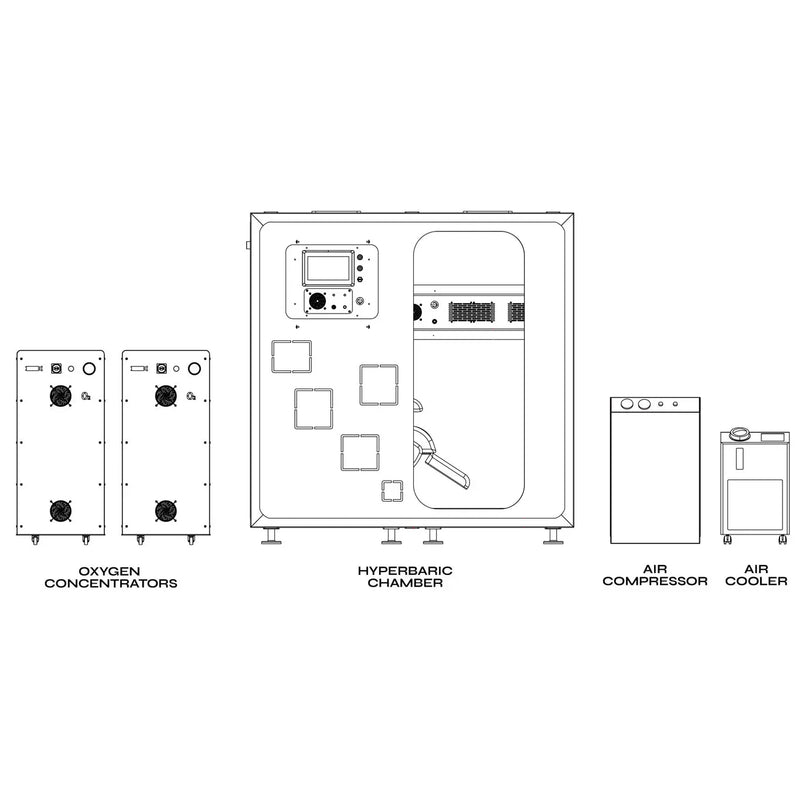 HPO TEC MATRIX 1 Multiplace Hyperbaric Chamber