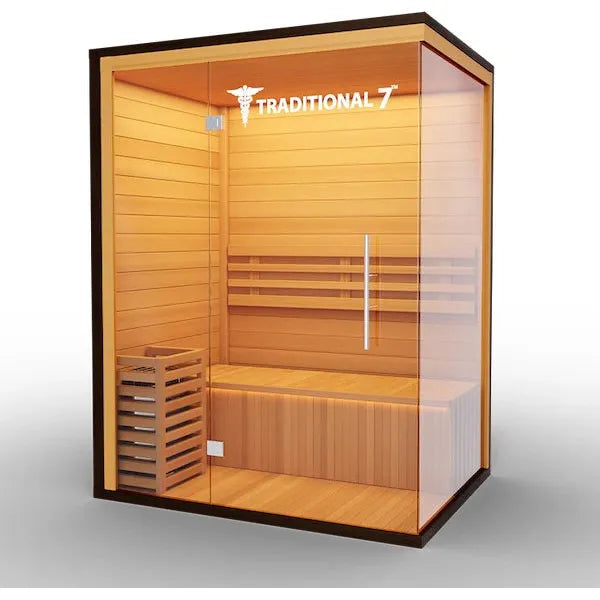 Traditional 7 v2a Medical Sauna | Ultimate Stress Relief