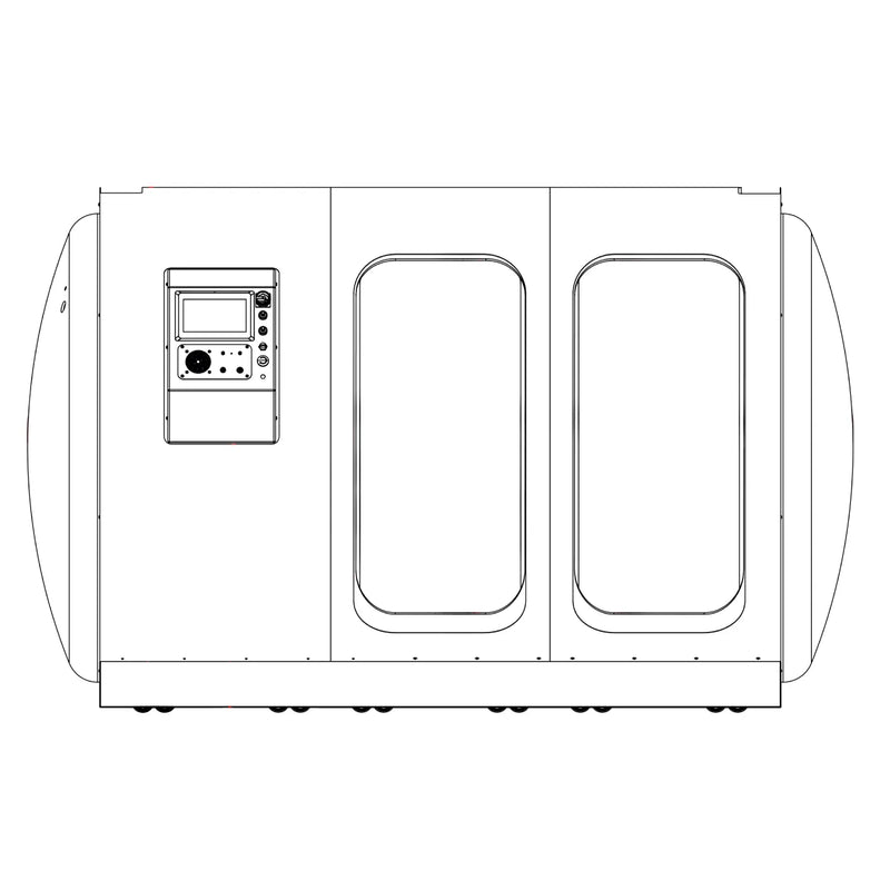 HPO TEC MEDITERRANEAN Standard Multiplace Hyperbaric Chamber