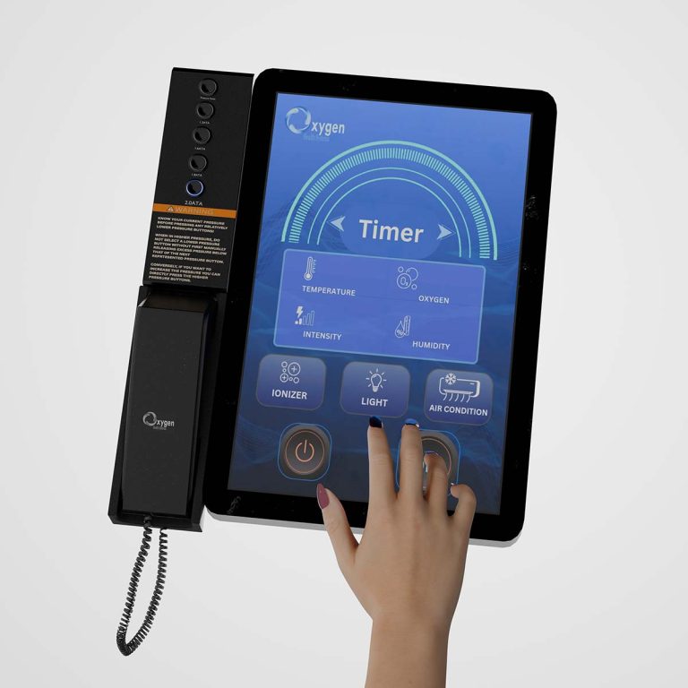 64D x 99L 2.0 ATA Hyperbaric Multiplace Plus Walk-in Hard Shell Oxygen Chamber