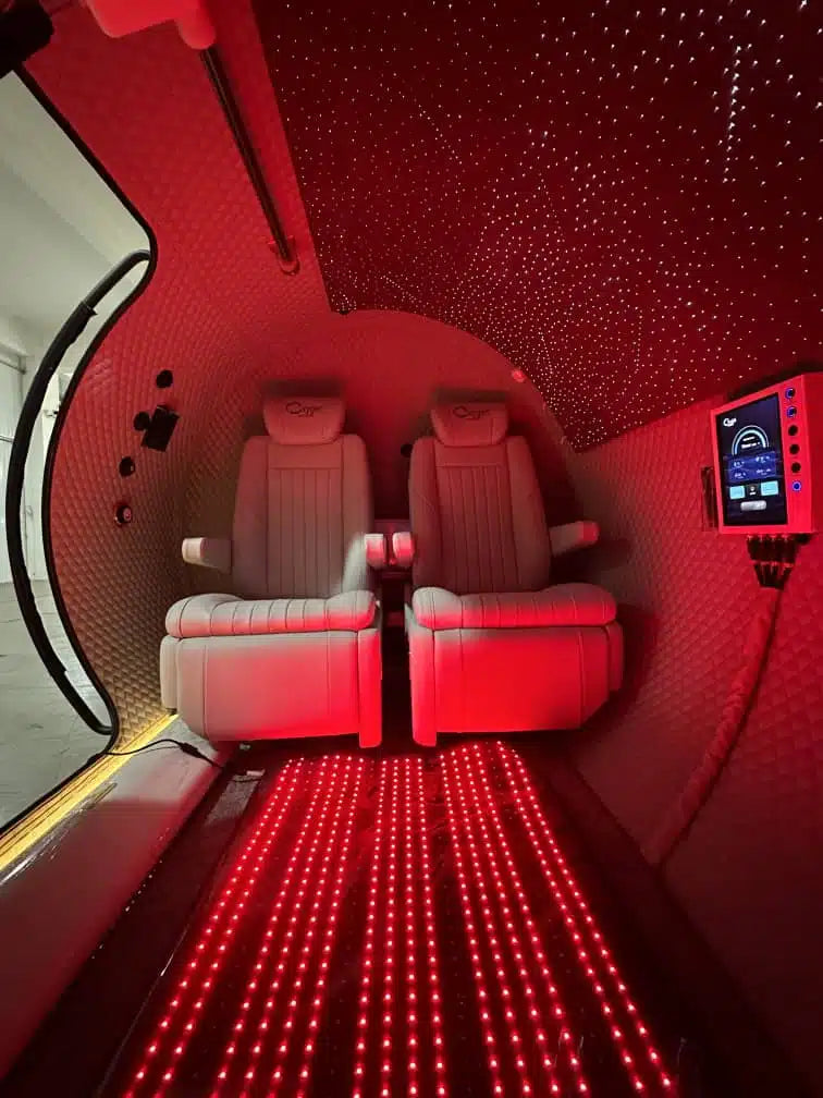 Exercise-Ready Hyperbaric Multiplace Plus Walk-in Hard Shell Oxygen Chamber