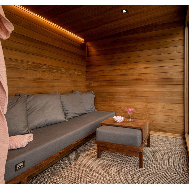 ThermaSol Nordic Misty XL 1 - Entrance Outdoor XL Sauna Lounge