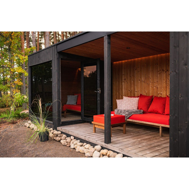 ThermaSol Nordic Misty Outdoor Medium Lounge for Nordic Misty Sauna Cabin