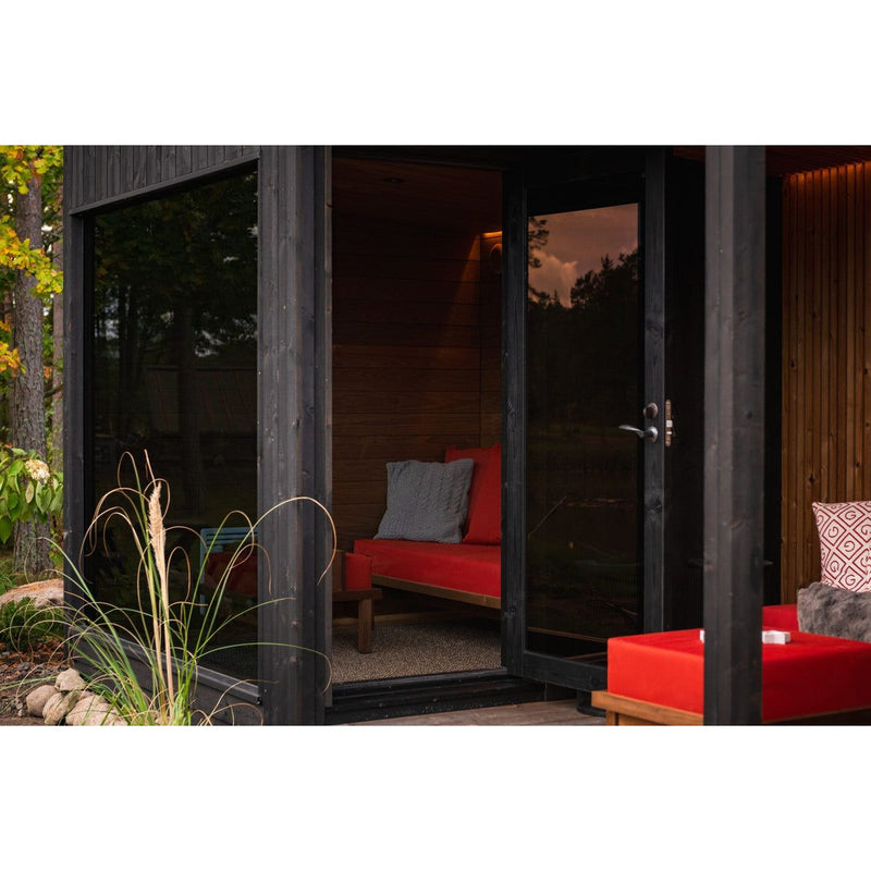 ThermaSol Nordic Misty Outdoor Medium Lounge for Nordic Misty Sauna Cabin