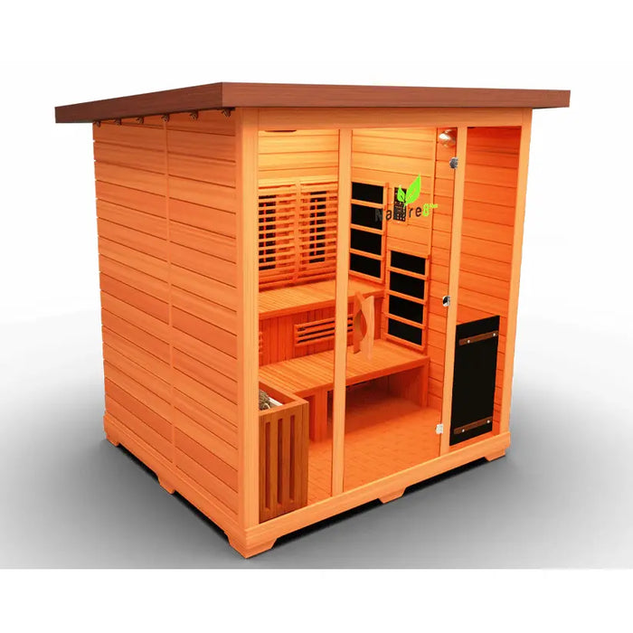 Medical Nature 8 V2 Outdoor Hybrid Sauna