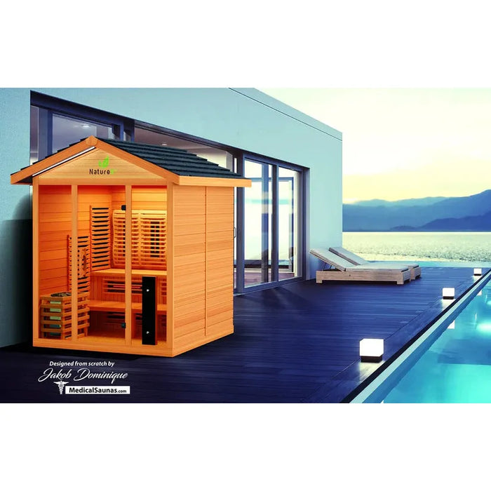 Medical Nature 8 V2 Outdoor Hybrid Sauna