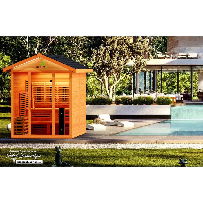 Medical Nature 8 V2 Outdoor Hybrid Sauna