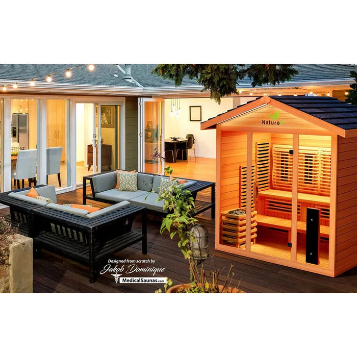 Medical Nature 8 V2 Outdoor Hybrid Sauna