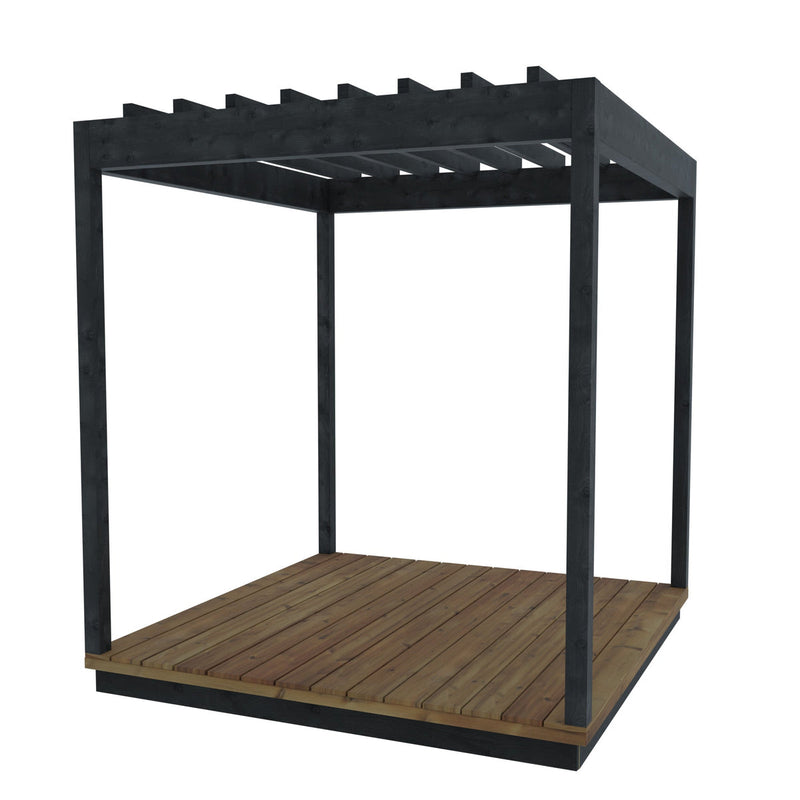 ThermaSol Nordic Misty Pergola Matching Pergola for Nordic Misty Sauna Cabin