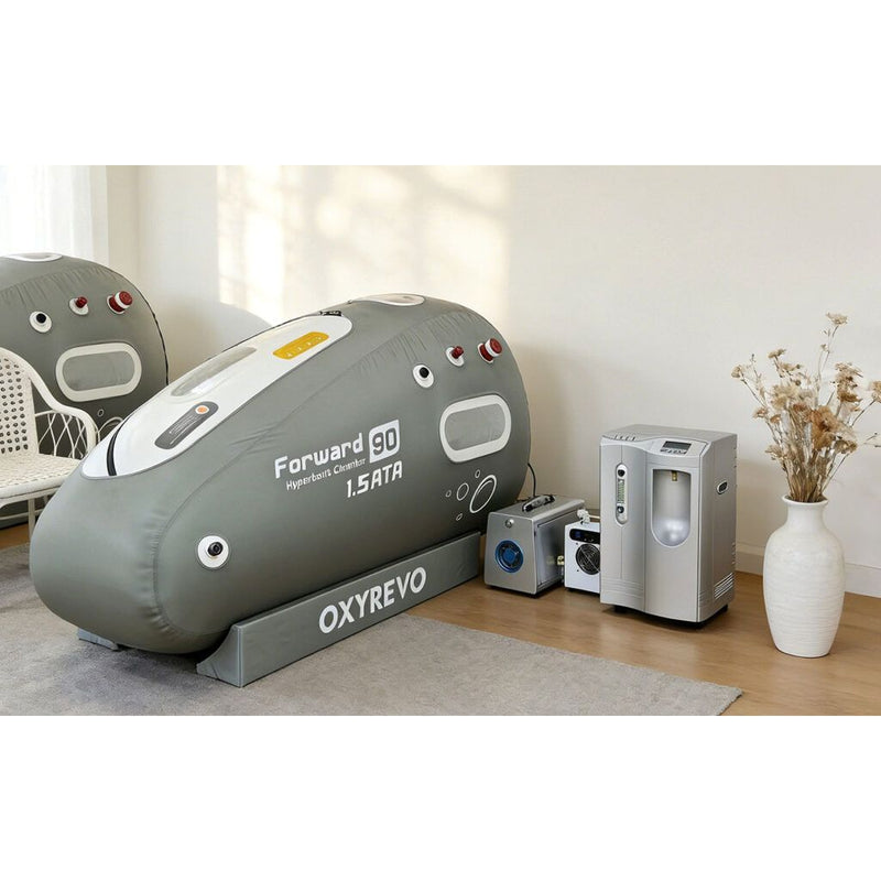 OXYREVO Forward90 1.4 to 1.5 ATA Portable Sitting Hyperbaric Chamber