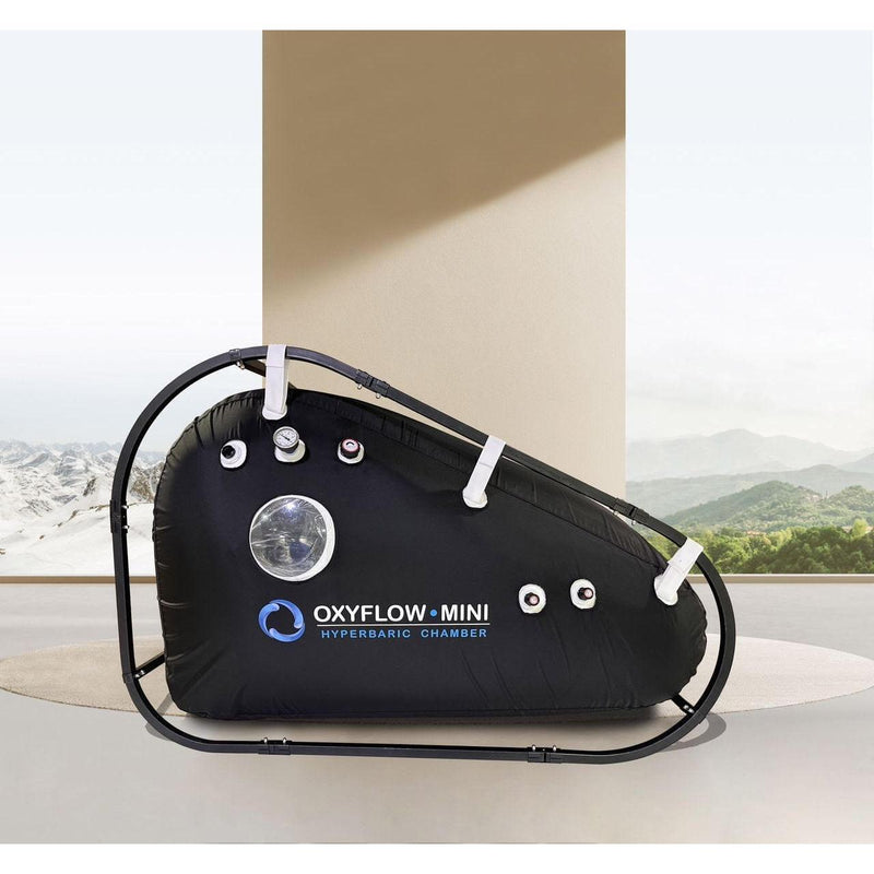 OXYFLOW MINI Oxygen Chamber Sitting Type with External Frame  1.5 ATA